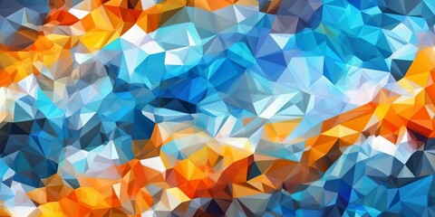 Fototapeta na wymiar Abstract Mosaic Background Pattern