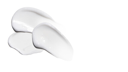 Set, composition of cosmetic strokes, cream, gel, serum clear