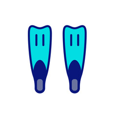 Obraz premium Adult Snorkeling Full Foot Pocket Fins flippers