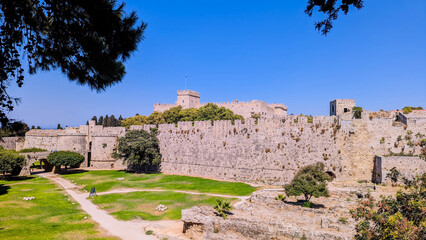 Ruines grecques à Rhodes