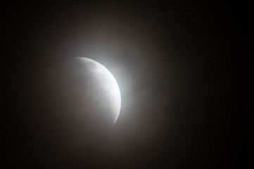 Obraz premium MoonEclipseAura
