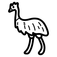 emu line icon style
