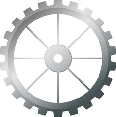 Obraz premium Setting Gear icon vector eps 10