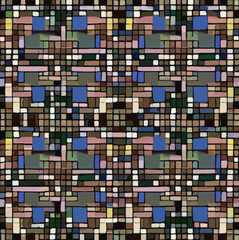 abstract background of squares