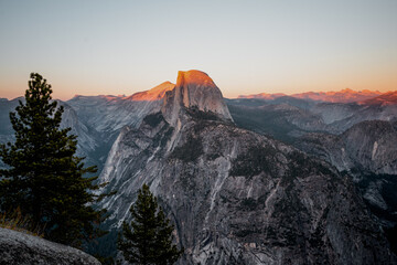 Half Dome sunset, Yosemite National Park, California
