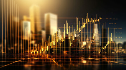 Gold trade chart stock analysis