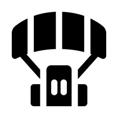 parachute icon for your website, mobile, presentation, and logo design.