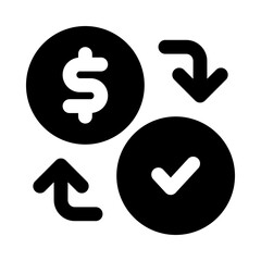 exchange icon for your website, mobile, presentation, and logo design.