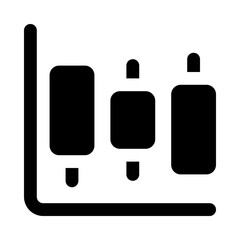 bar chart icon for your website, mobile, presentation, and logo design.