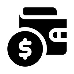 wallet icon for your website, mobile, presentation, and logo design.