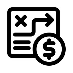 strategy icon for your website, mobile, presentation, and logo design.