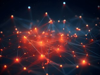 Obraz na płótnie Canvas Verschmelzung von Quanten und KI: Das Quantenneuronale Netzwerk auf dem Weg zur bahnbrechenden Intelligenz