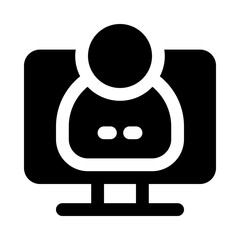 online support icon for your website, mobile, presentation, and logo design.