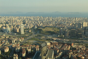 view of the city