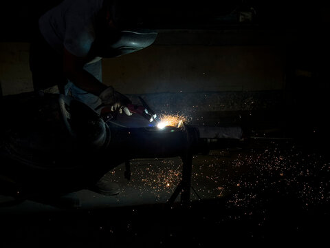 carbon fill welding business in heavy industry sector