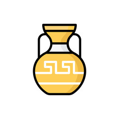 Amphora Line Color Icon