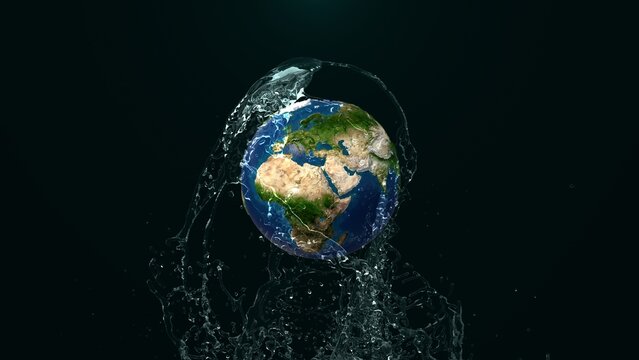 Save the Water, Save the Planet. The video of this image is in my portfolio.		