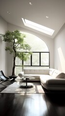 Minimalism in a Stylish Living Room