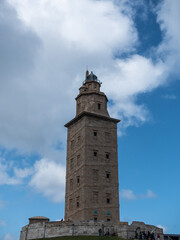 Fototapeta na wymiar lighthouse of Hercules