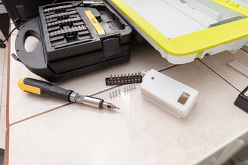 Fototapeta premium torx type metal screws