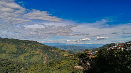 view from the top of the mountain