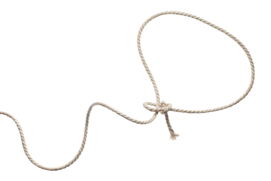 Lasso rope cut out