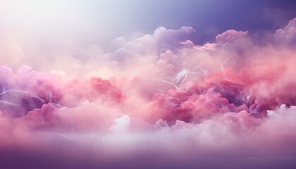 Cloudy purple and pink background