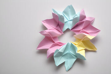 Flower origami

