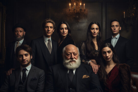 Jewish family portrait