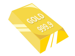 ゴールドのインゴット