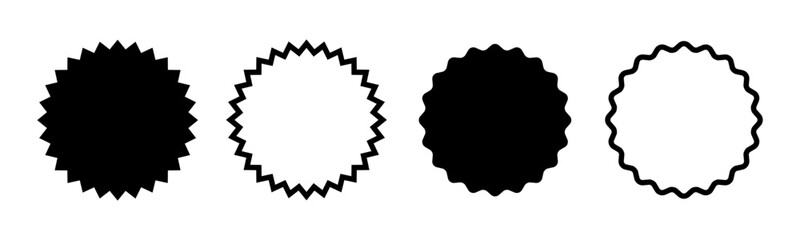 Badge icon set illustration. Awards icon vector. Achieve sign and symbols