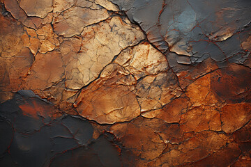 Fototapeta premium Rustic background image, concrete look, rusted texture with cracks.