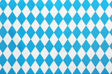 Texture of Bavarian flag as background