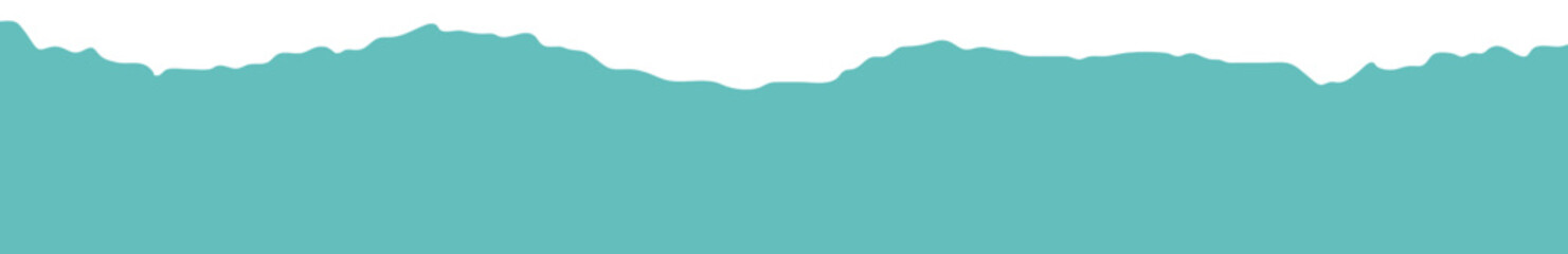 Turquoise Ripped Paper