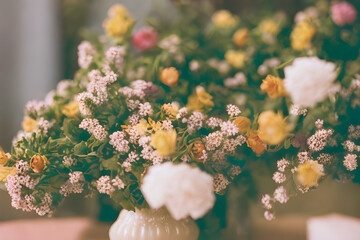 bouquet of flowers.
Generative AI