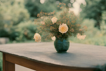 still life with shells.
Generative AI