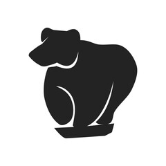 bear logo template. Icon Illustration Brand Identity. Isolated and flat illustration. Vector graphic