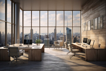 Fototapeta premium Moderen office