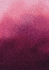 Pink and purple grunge bcakground watercolor for decoration on sweet, romance and Valentine's day concept.