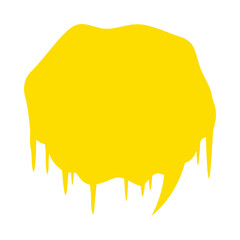 Chat message speech bubble I con