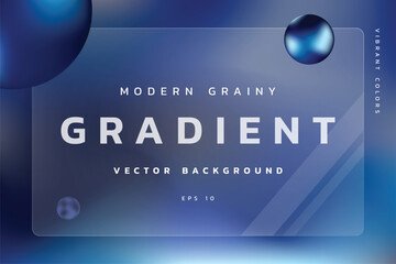 Abstract gradient deep blue background premium vector