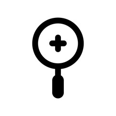 Magnify Zoom In Zoom Out Icon Vector Symbol Design Illustrator