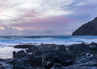 sunrise over the sea