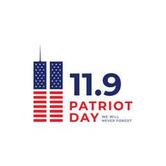 United states patriot day celebrations template