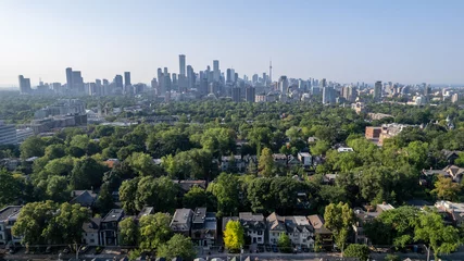 Tuinposter Drone Photo Of Toronto  © Thomas