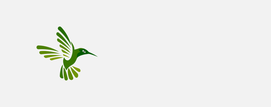 recommend clip art: abstract flying art hummingbird logo icon symbol design template illustration inspiration