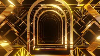 Art Deco Background	
