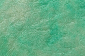 和紙のテクスチャー　緑色