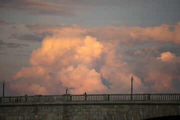 clouds in the sky