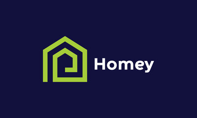 Logo vector house minimalist concept property residence architecture building industry